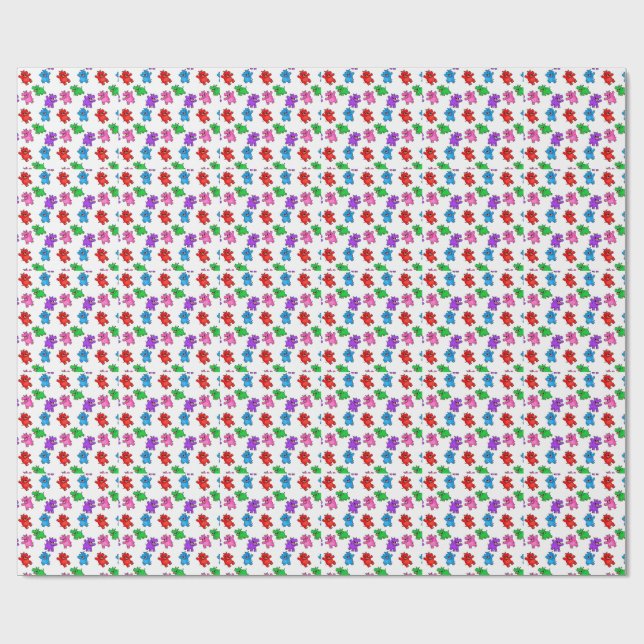 Smiling Hippo Collection Geschenkpapier (Flach)