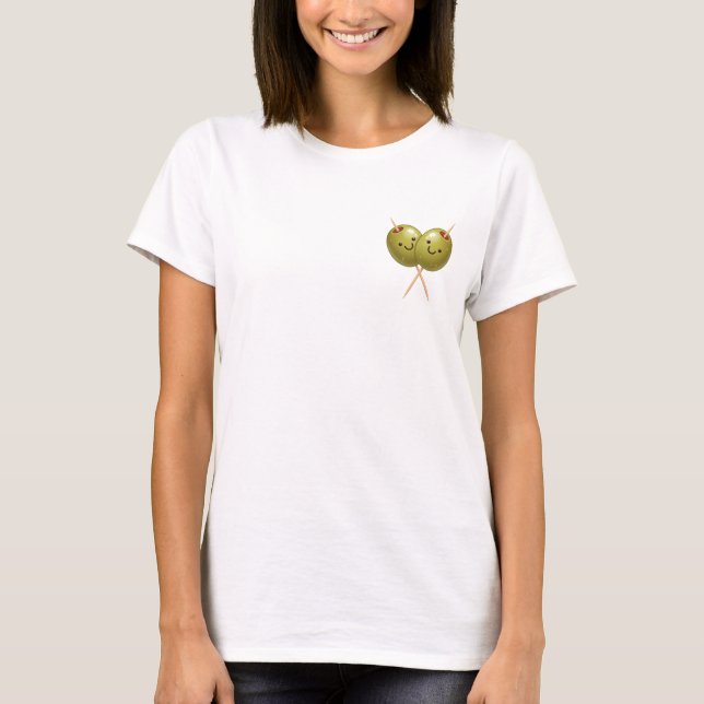 Smiling Olive Best Friends T-Shirt (Vorderseite)