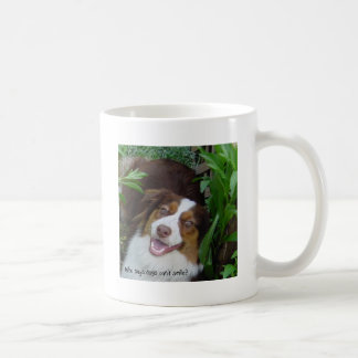 Smiling Red Tri Aussie Kaffeetasse