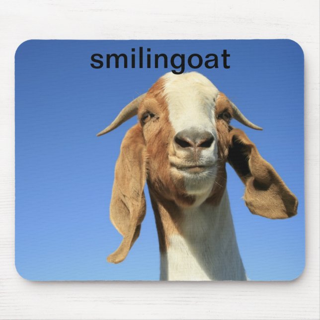 Smilingoat Mousepad (Vorne)