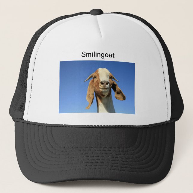 Smilingoat Truckerkappe (Vorderseite)