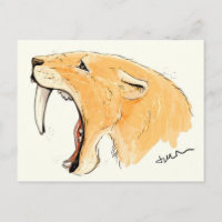 Smilodon Brüllen