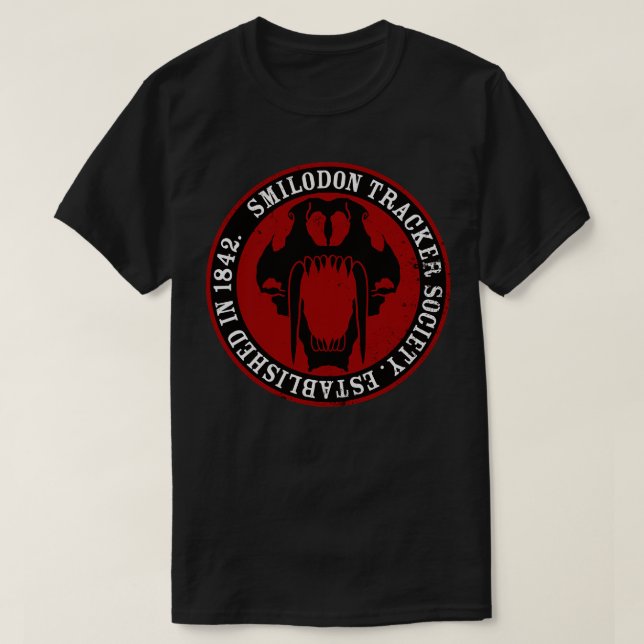 Smilodon Society T-Shirt (Design vorne)