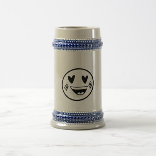 SMILY EMOJI BIERGLAS