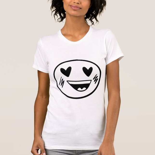 SMILY EMOJI T-Shirt (Vorderseite)