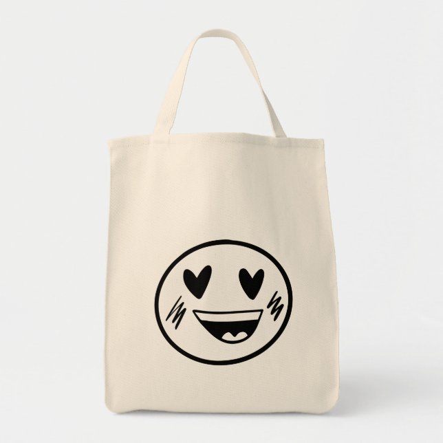 SMILY EMOJI TRAGETASCHE (Vorne)