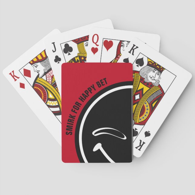 Smirk für Happy Bet Spielkarten (Rückseite)