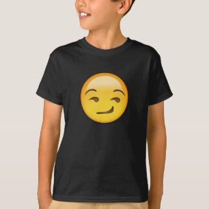 Smirking Gesicht Emoji T-Shirt