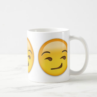 Smirking Gesicht Emoji Tasse