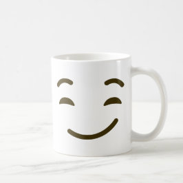 Smirking GesichtSmirk Emoji lustiges Gesicht Kaffeetasse