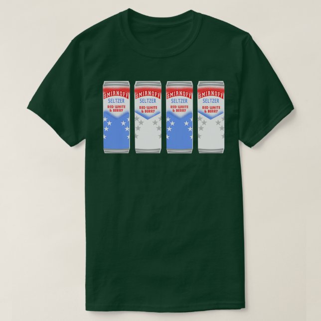Smirnoff Seltzer Red White Berry T-Shirt (Design vorne)