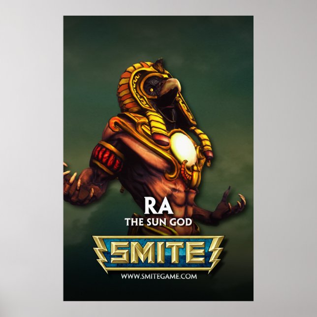 SMITE: Ra, der Sonnengott Poster (Vorne)