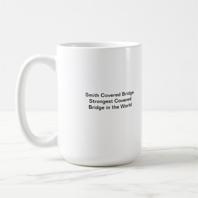Smith-bedeckte Brücken-Tasse Tasse (Links)