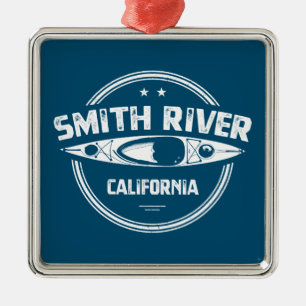 Smith California Kayaking Ornament Aus Metall