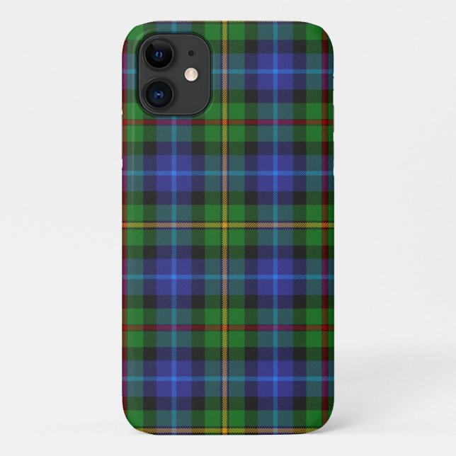 Smith Clan Scottish Tartan Kariertes Muster Case-Mate iPhone Hülle (Rückseite)