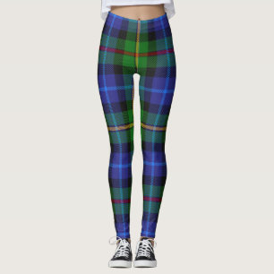 Smith Clan Scottish Tartan Kariertes Muster Leggings