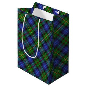 Smith Clan Scottish Tartan Kariertes Muster Mittlere Geschenktüte