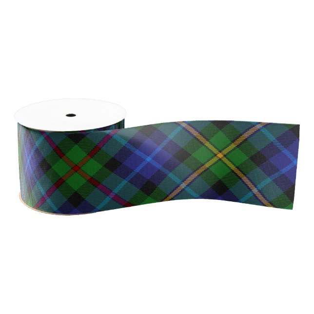 Smith Clan Scottish Tartan Kariertes Muster Ripsband (Spule)