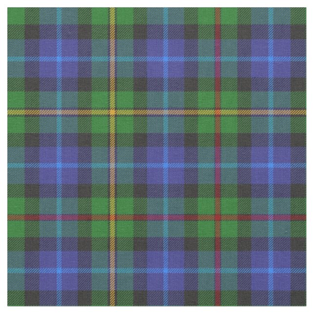 Smith Clan Scottish Tartan Kariertes Muster Stoff (Nahaufnahme)