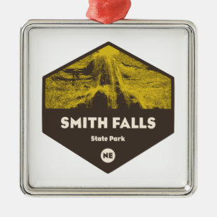 Smith Falls Staat Park Nebraska Ornament Aus Metall