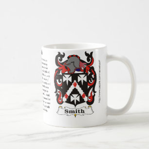 Smith-Familien-Wappen Tasse