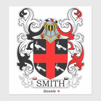Smith Familienwappen Aufkleber