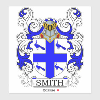 Smith Familienwappen Aufkleber