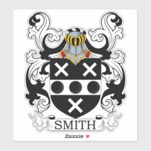 Smith Familienwappen Aufkleber