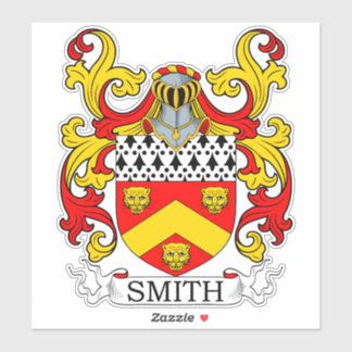 Smith Familienwappen Aufkleber