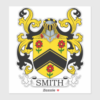 Smith Familienwappen Aufkleber