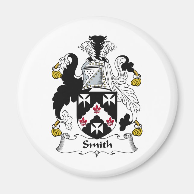 Smith Familienwappen Magnet (Vorne)