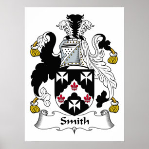 Smith Familienwappen Poster