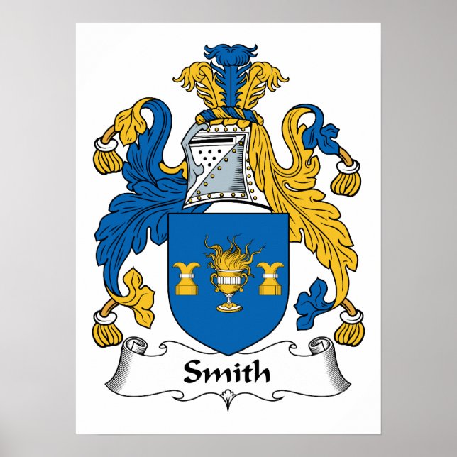 Smith Familienwappen Poster (Vorne)