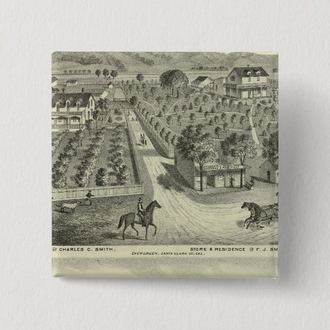 Smith, Herman Residenzen, Laden Button (Vorderseite)