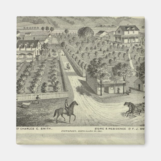 Smith, Herman Residenzen, Laden Magnet (Vorne)