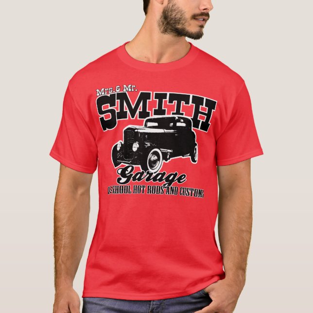 Smith Hot-Rod Garage T-Shirt (Vorderseite)