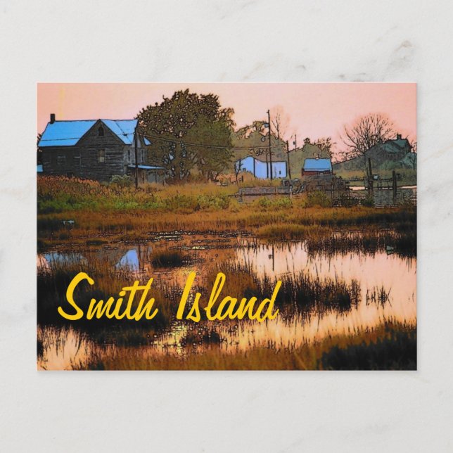Smith Island Postcard Postkarte (Vorderseite)