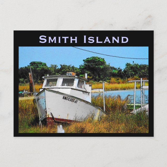 Smith Island Postcard Postkarte (Vorderseite)