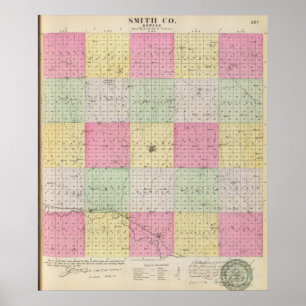 Smith Landkreis, Kansas Poster