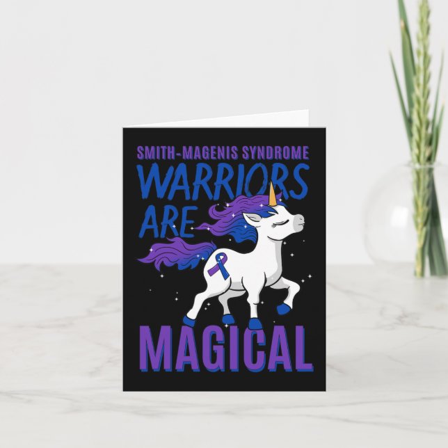 Smith-Magenis-Syndrom Entwicklungsstörungen Sms Karte (Vorderseite)