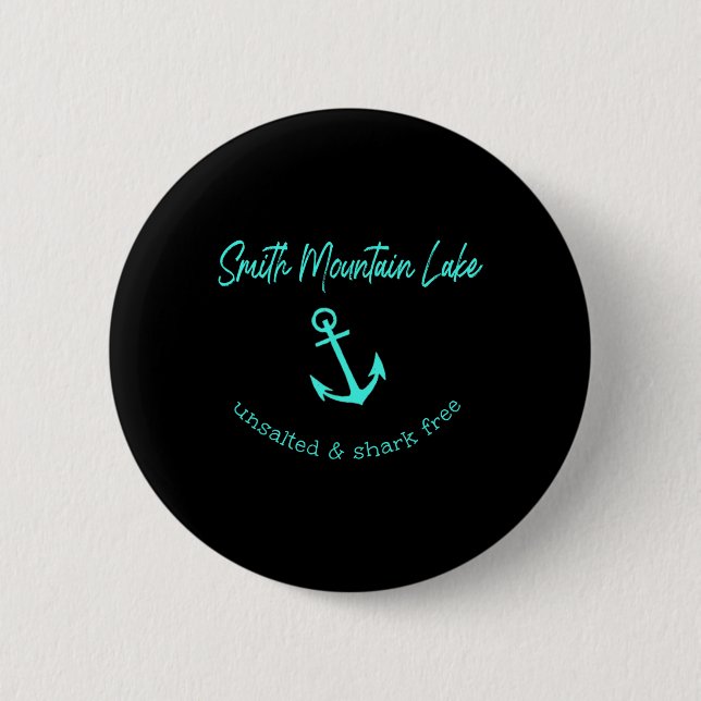 Smith Mountain Lake Va ungesalzene Hai-freie Boots Button (Vorderseite)