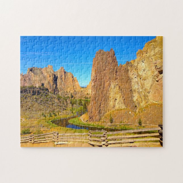 Smith Rock Oregon. Puzzle (Horizontal)