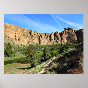 Smith Rock Staat Park, Oregon Poster