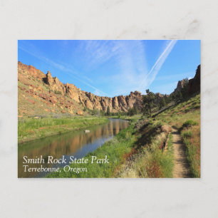 Smith Rock Staat Park, Oregon Postkarte