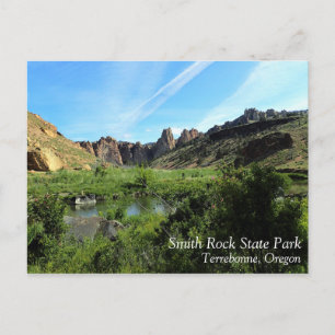 Smith Rock Staat Park, Oregon Postkarte