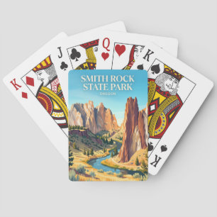 Smith Rock State Park USA Spielkarten