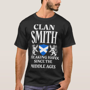 Smith Scottish Clan Scotland Familienname T-Shirt