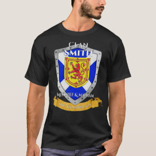 Smith Scottish Family Clan Scotland Shield  T-Shirt