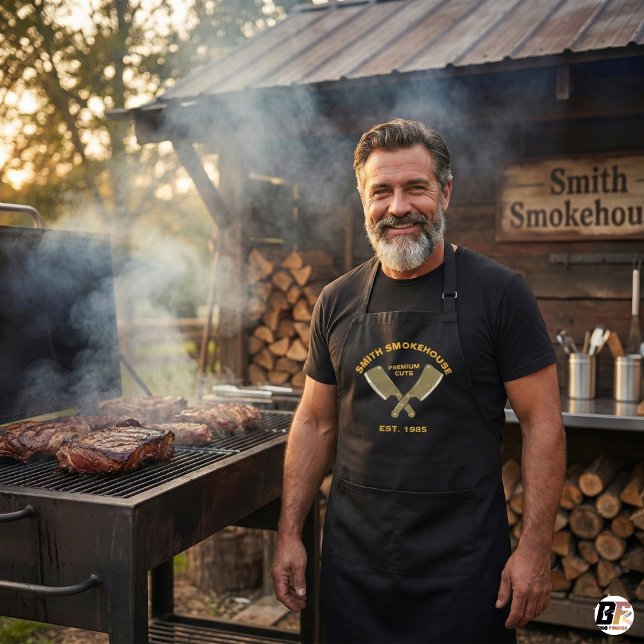 Smith Smokehouse Premium Cuts Custom BBQ Pitmaster Schürze (Von Creator hochgeladen)