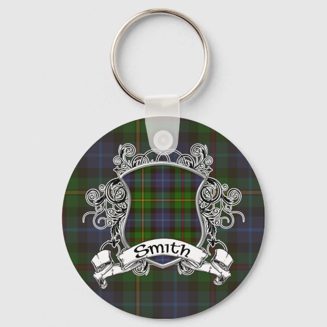 Smith Tartan Shield Schlüsselanhänger (Vorderseite)